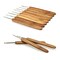 20 Pieces Bamboo Crochet Hooks, Lightweight and Eco-Friendly of Full Gift Set with Crochet Hooks Bag, Crochet Hooks for Crocheting